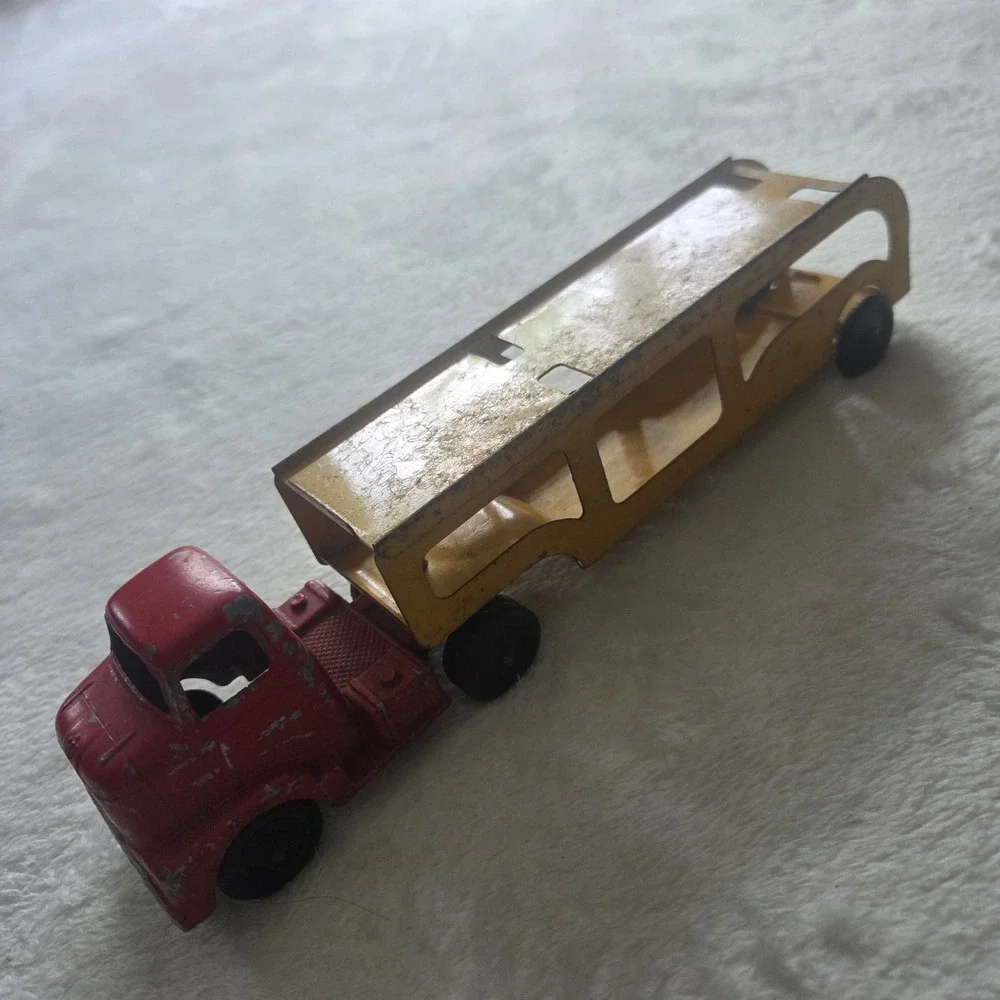TootsieToy International RC 180‎ Auto Transport w/o Tin Ramp Single Axle Trailer